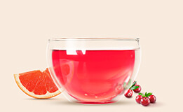 hibiscus with cranberry and grapefruit flavour TESS Cosmopolitan Party photo