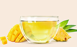 green tea with mango and pineapple TESS Pina Colada photo