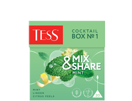 herbal infusion with mint, linden and citrus peels TESS Cocktail Box №1 photo