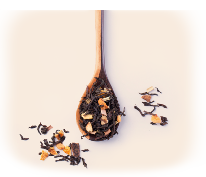 Black tea, orange peels TESS Orange in bags 25 pcs. photo