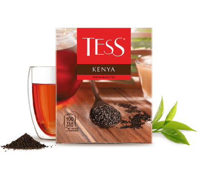 Kenyan black tea TESS Kenya in bags 100pcs. photo