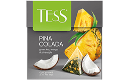 green tea with mango and pineapple TESS Pina Colada photo