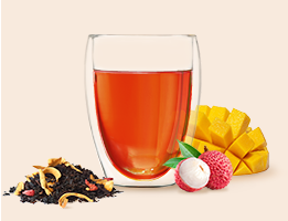 black tea, mango, lychee flavour TESS Fantasy photo