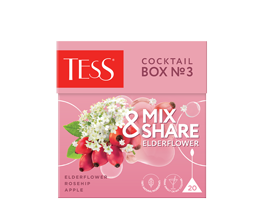 oolong tea, rosehip, apple and elderberry flavouring TESS Cocktail Box №3 photo